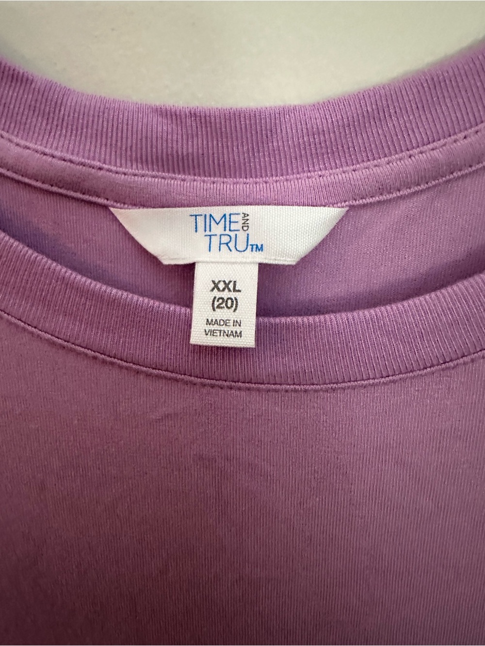 Time and Tru Tie-Front Maxi Dress Lavender XXL NWT - Picture 5 of 11